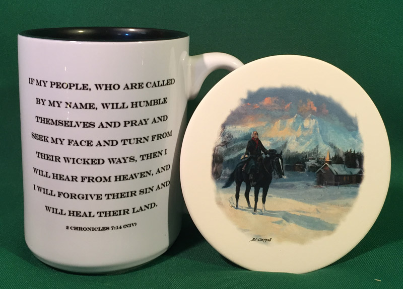 2nd Chronicles 7:14 (Mug & Coaster)