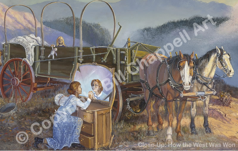 How&nbsp;the&nbsp;West&nbsp;Was&nbsp;Won&nbsp;(Giclee&nbsp;Print)