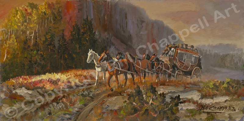 Stage&nbsp;Coach&nbsp;(Giclee&nbsp;Print)